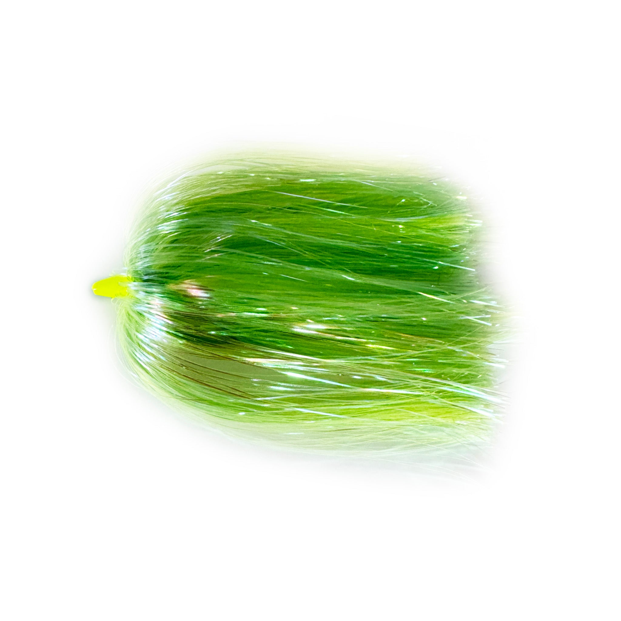 Chartreuse Crush Pulse offshore trolling lure with green and chartreuse flash for mahi tuna and wahoo