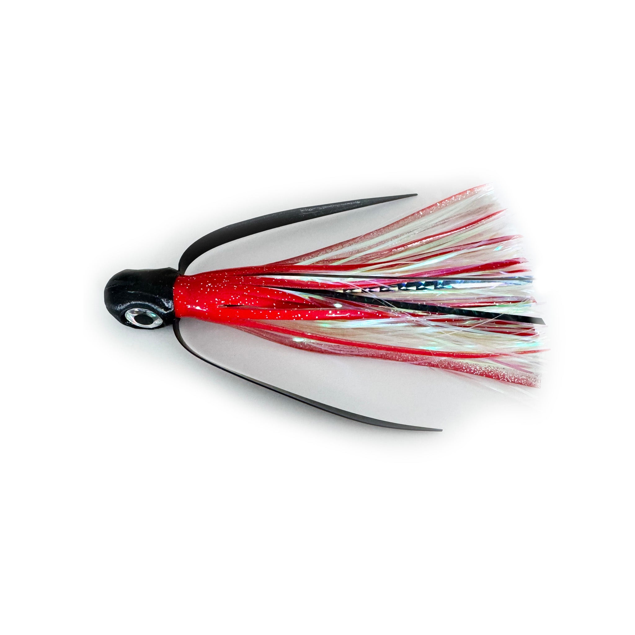 Kill Switch offshore trolling lure red and silver skirt targeting mahi tuna and wahoo