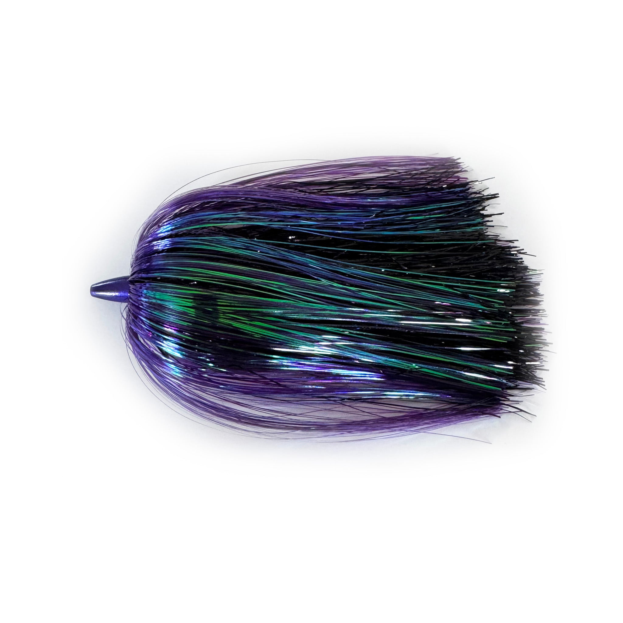 Voltage Shadow Pulse offshore trolling lure with purple and black flash for mahi tuna and wahoo